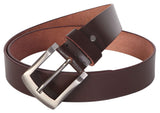 Craftwood Mens/Boys Genuine Leather Belt | Formal/Casual | Brown Colour202 | 28 To 44 Sizes | 1 Year Warranty