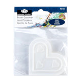 Royal Brush Brush Scrubby Grooming Pad3X3.25, Heart