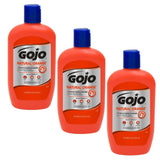 Gojo 957 Natural Orange Pumice Hand Cleaner 14 oz. 3 Pack