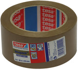 Tesa 04100-00236-00 Brown Packing Tape Sellotape Pack Universal 66 M: 50 mm