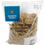 Business Source 15730 Rubber Bands,Size 12,1 lb./BG,13/4Inch x1/16Inch ,Natural Crepe