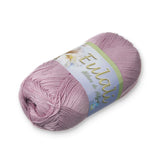 EULALI [100grs] by Omega Bright 100% Mercerized Egyptian Cotton Thread Color: 36 Orchid
