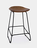 Jofran Inc. Nature'S Edge Solid Acacia Counter Height Backless Stool (Set Of 3)