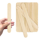 1000 Pack, CraftySticks 8 Inch Jumbo Wooden Craft Popsicle Sticks for STEM Learning, DIY Crafts, Fan Handles