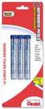 Pentel Quicker Clicker Eraser Refills, Pack Of 15