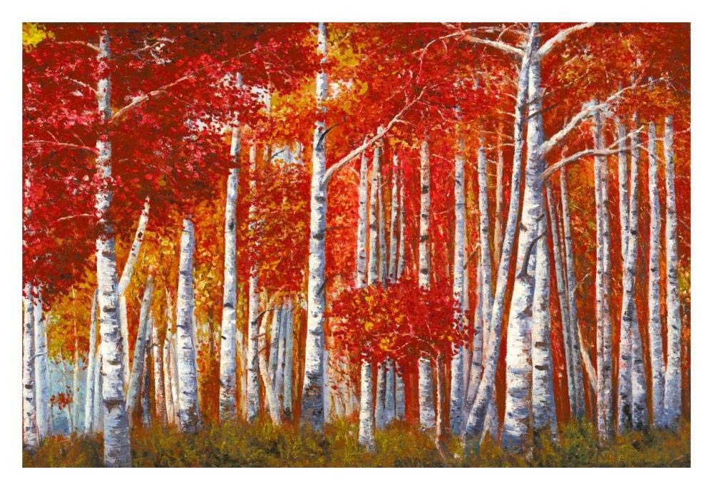 Bosco Di Betulle-Paper Art-32,,X22,,