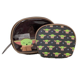 Loungefly Mandalorian Baby Yoda Grogu The Child 2 Piece Cosmetics Bag Set
