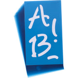 Westcott Alphabet Stencils, 4Inch, Angelina Script, 100Pack