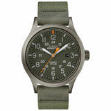 Timex Men'S Year-Round Quartz Watch With Textile Strap, Green, 20 (Model: Tw4B14000)