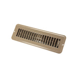 JR Products 02-28915 Dampered Floor Register - 2 x 10, Brown