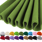 Moss Green Felt Fabric 36 x 36 (1 Square Yard), Soft 1.6mm Thick Felt Sheets for Craft Sewing Patchwork DIY Art Projects Decorat