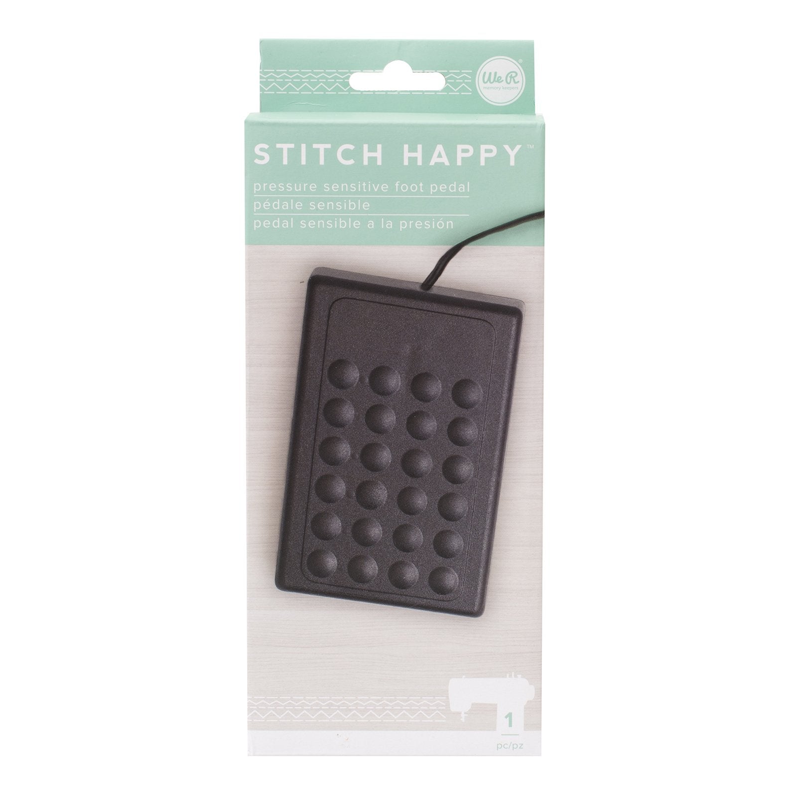 We R Memory Keepers Accessories Stitch Happy-Pressure Sensitive Foot Pedal