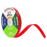 Red Satin Ribbon 1/2 Inch 50 Yard Roll for Gift Wrapping, Weddings, Hair, Dresses, Blanket Edging, Crafts, Bows, Ornaments; by M