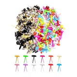 CALANDIS 400Pcs Paper Fasteners Round Handmade for Scrapbook DIY Projects Arts Crafts | Decorative Brads | Scrapbooking Embellis