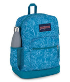 Jansport Cross Town Plus Backpack - Large Main Compartment, Side Water Bottle Pocket, 15-Inch Padded Laptop Sleeve - Delightful