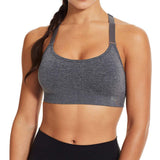 PUMA Women Sports Bra, 3Pack (Black/White/Grey, Small)