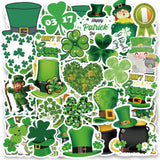 Kittyanie 60Pcs Happy St. PatrickS Day Stickers Beautiful Stickers Pack, Suitable For Scrapbooking, Water Bottles, Skateboard
