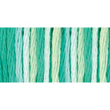 DMC 417F4040 Color Variations Six Strand Embroidery Floss, 8.7Yard, Water Lilies