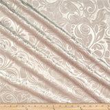 Embossed/Brocade Velvet Scroll by Unique Quality Fabrics - Fabric for upholstering Furniture, Pillows, tablecloths, Crafts, Sewi