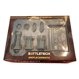 Battlefield Support Emplacements ForcePack for BattleTech - Plastic Terrain Emplacements, Bunkers & Defensive Structures for Alp
