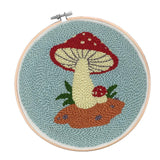 Ecomistiq Cartoon Punch Needle Kits With Punch Embroidery Pen Diy Crafts 15Cm C1026 | Punch Needle Kits | Hand Embroidery Kits |