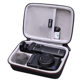 L LTGEM Camera Case Compatible with Sony ZV-1F / ZV-1 / ZV-1 II Vlog Digital Camera, Tripod, Microphone and Vlogger Accessory Ki