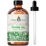 EVOKE OCCU Thyme Essential Oil for Diffuser, Massage, Candle and Soap Making - 4 FL Oz
