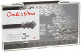 ContParis 12 Count 2B Sketching Crayons Set, Black