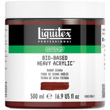 Liquitex Bio-Based Heavy Acrylic, 500ml (16.9-oz), Burnt Sienna