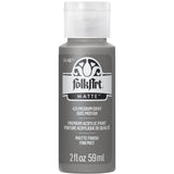 FolkArt Acrylic Paint in Assorted Colors (2 oz), 425, Medium Gray