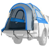 JOYTUTUS Truck Tent, Portable Truck Bed Tent with Rainfly, Truck Tent for 5.0'-5.2' with Aluminum Pole, Waterproof PU2000mm Doub