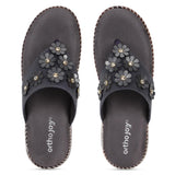 Ortho Joy Doctor Fancy Footwear For Women || Orthopedic Women'S Fancy Slipper/Sandal For Women,Grey,6,B0CS3CGL11