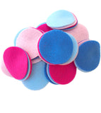 Playfully Ever After Pink, Light Pink, Militia Blue & Light Blue Craft Felt Circles (2 Inch 58pc)