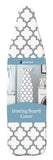 Whitmor Deluxe Ironing Board Cover and Pad (Ironing board not included) Medallion Grey