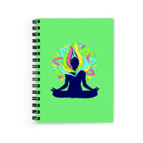 Plan To Gift Notebook Small Yoga Notebook Wire Bound Spiral Printed Pages:160 (Size A5)