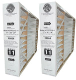Lennox X6664 (2-Pack) - 17 x 26 x 4 Healthy Climate 100898-04 Air Filter for PCO-12C, MERV 11