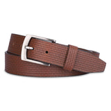 The Clownfish MenS Genuine Leather Belt Tan (Size32 Inches)