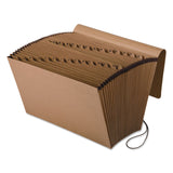 Pendaflex Expanding Kraft File with Flap, 131 Index, 15 x 10, 1 Per Box,(K19DOX), Legal, Brown