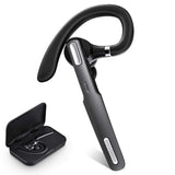 ICOMTOFIT Bluetooth Headset, Wireless Bluetooth Earpiece V5.0 Hands-Free Earphones with Built-in Mic for Driving/Business/Office