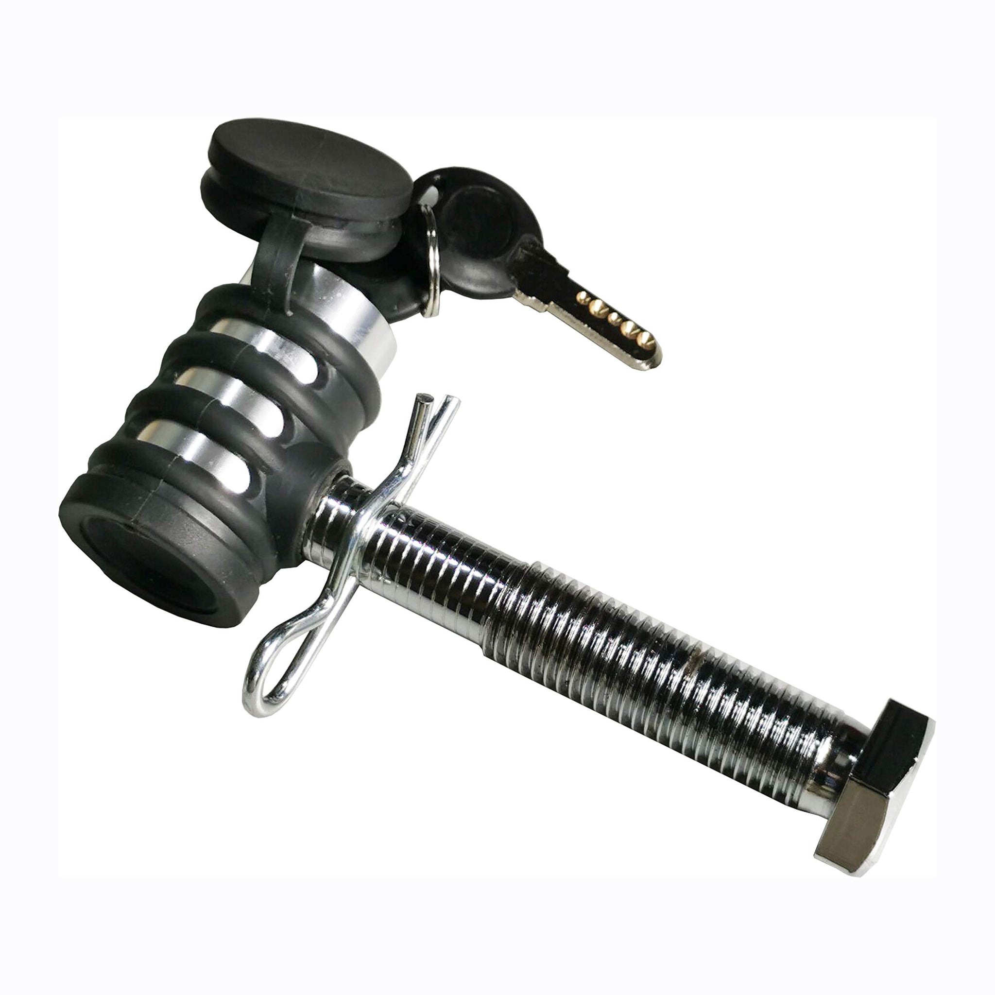 MaxxHaul 50376 Threaded Hitch Locking Pin for MaxxHaul Models 70210, 50250 & 50606 Bike Racks with Compatible Parts ONLY, M16 Th