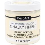 DecoArt ADC-03 Americana Chalky Finish Paint, 8-Ounce, Whisper