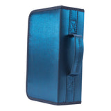 128 Capacity CD/DVD case Wallet, Storage,Holder,Booklet by Rekukos(Blue)