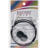 Knitter's Pride Knitters Pride Interchangeable Cords 37 (47 w/ tips), Black