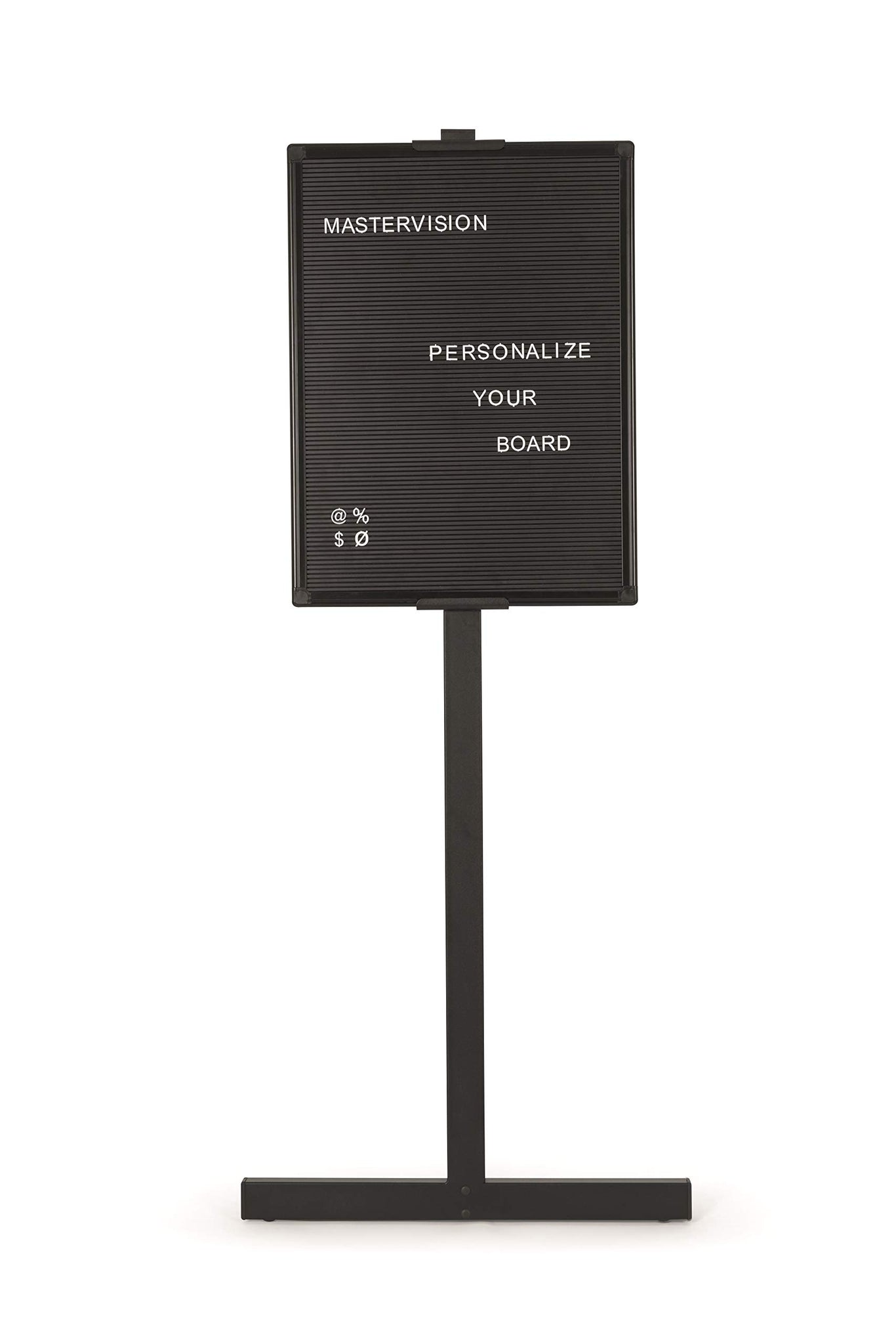 Letter Board Stand, 18X 24, Aluminum Frame, Black