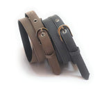 Generic WomenS Xxxl Oversize Plus Size Denim Material Jeans Belts Grey And Buiscuit 2Pcs