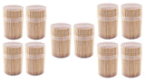 Nexgen Toothpick Made of Bamboo Wood is Used for Cleaning and Picking Debris from Teeth to Remove Food Particles for Precise Cle