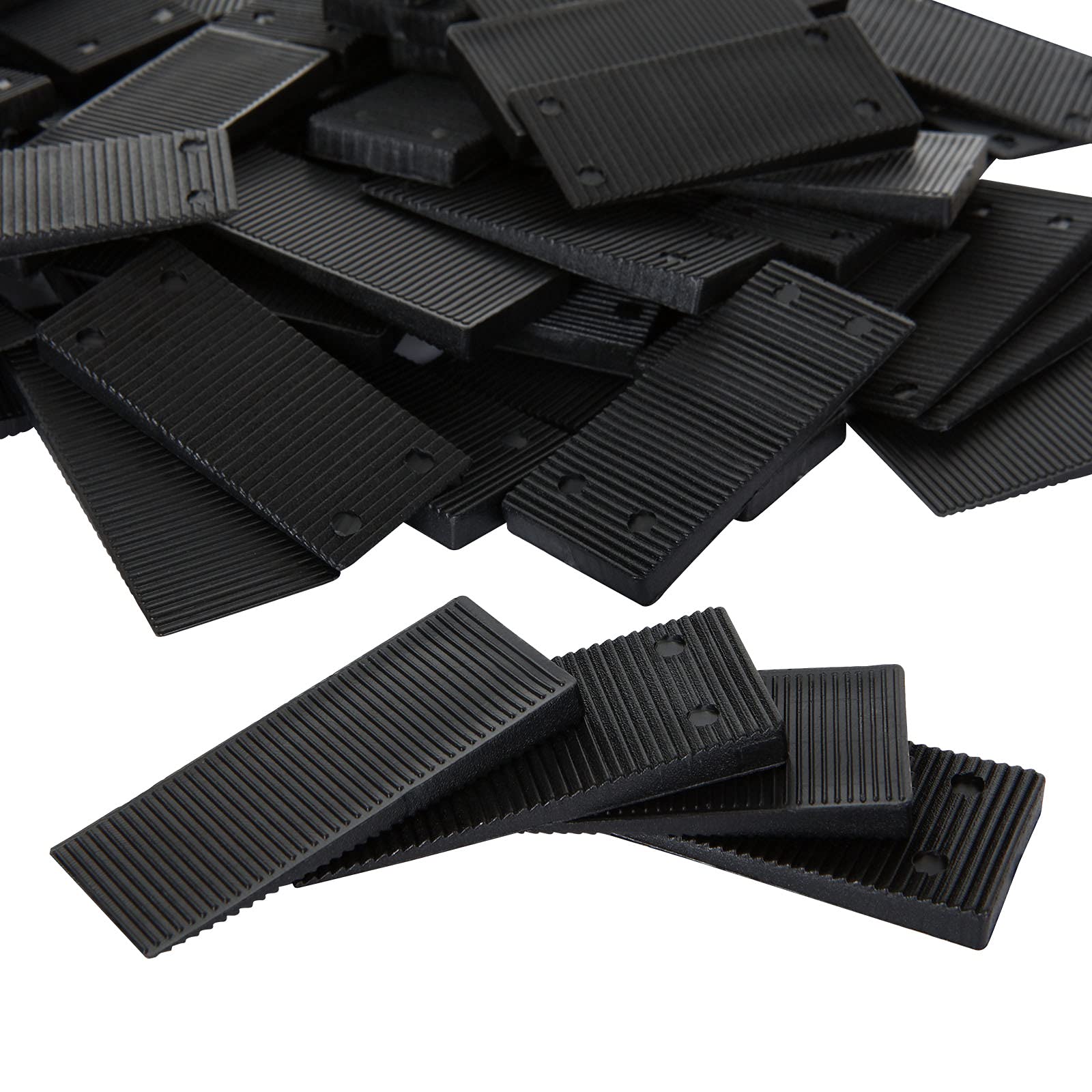 CYEAH 200 Pack Plastic Shims for Leveling, Multi-Purpose Rigid, Heavy Duty Composite Shims and Wedges Furniture Levelers, Table 