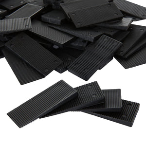 CYEAH 200 Pack Plastic Shims for Leveling, Multi-Purpose Rigid, Heavy Duty Composite Shims and Wedges Furniture Levelers, Table 