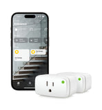 Eve Energy (Matter) 2 Pack Smart Plug, App and Voice Control, 100% Privacy, Matter Over Thread, Works with Apple Home, Alexa, G