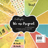 Craftangles Scrapbook And Craft Paper Pack We Are Pregnant (Size 12X12)